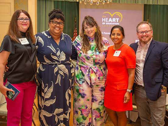  This is a photo of attendees at the EFHC gala